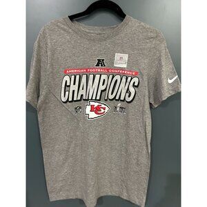 NEW Nike Kansas City Chiefs Men's S AFC Champions Shirt